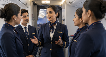 Air Hostess Career Growth & Promotions