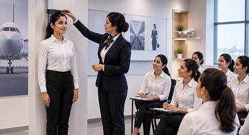 Air Hostess Height Requirements
